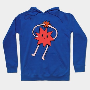 Silly Little Guy | Red Sticker Version Hoodie